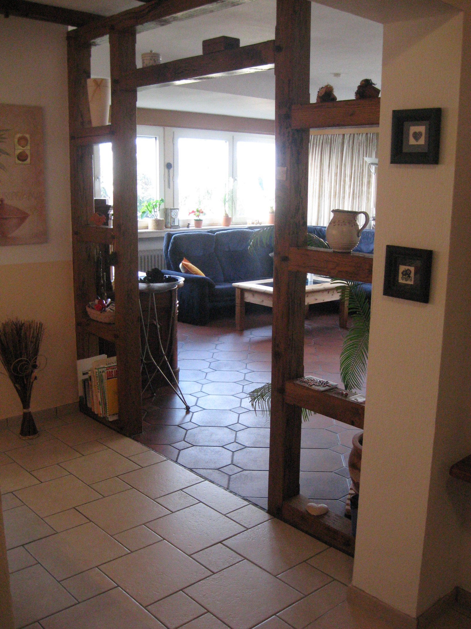 Blick vom Essbereich 