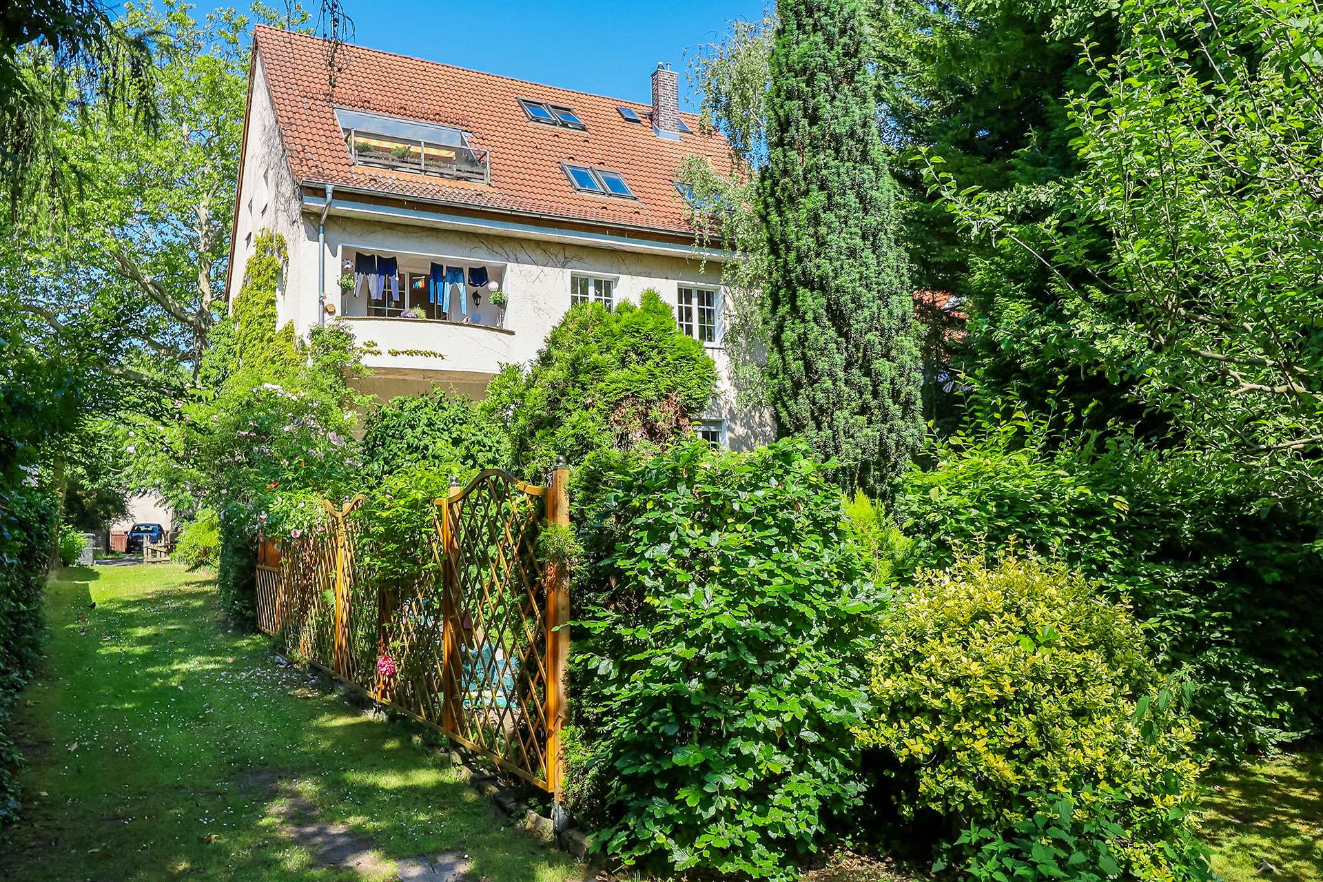 Hausrückansicht