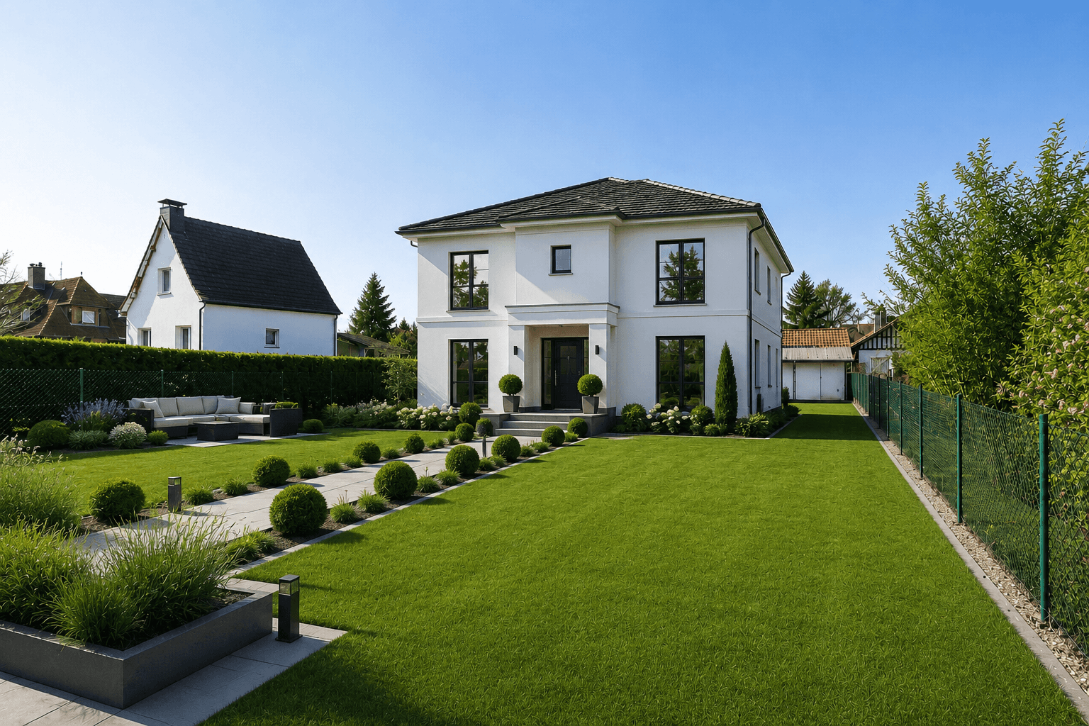 KI Visualisierung Neubau
