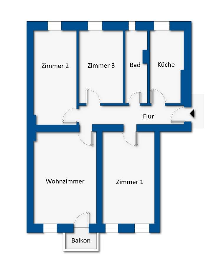 Grundrissskizze