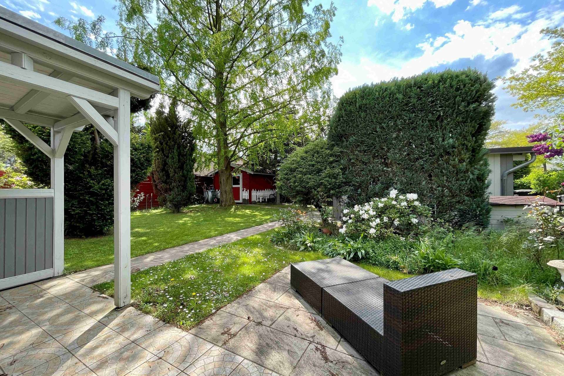Blick in den Garten