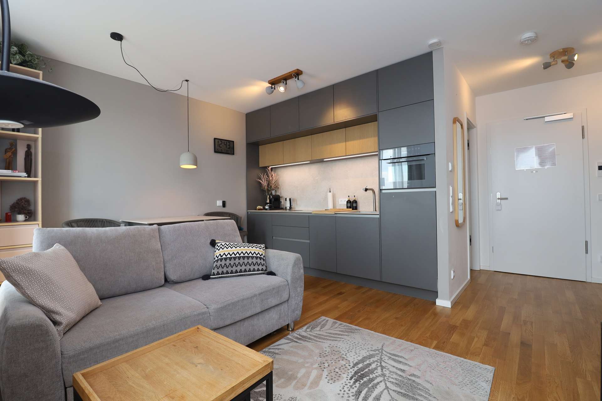 Wohnzimmer und Küche