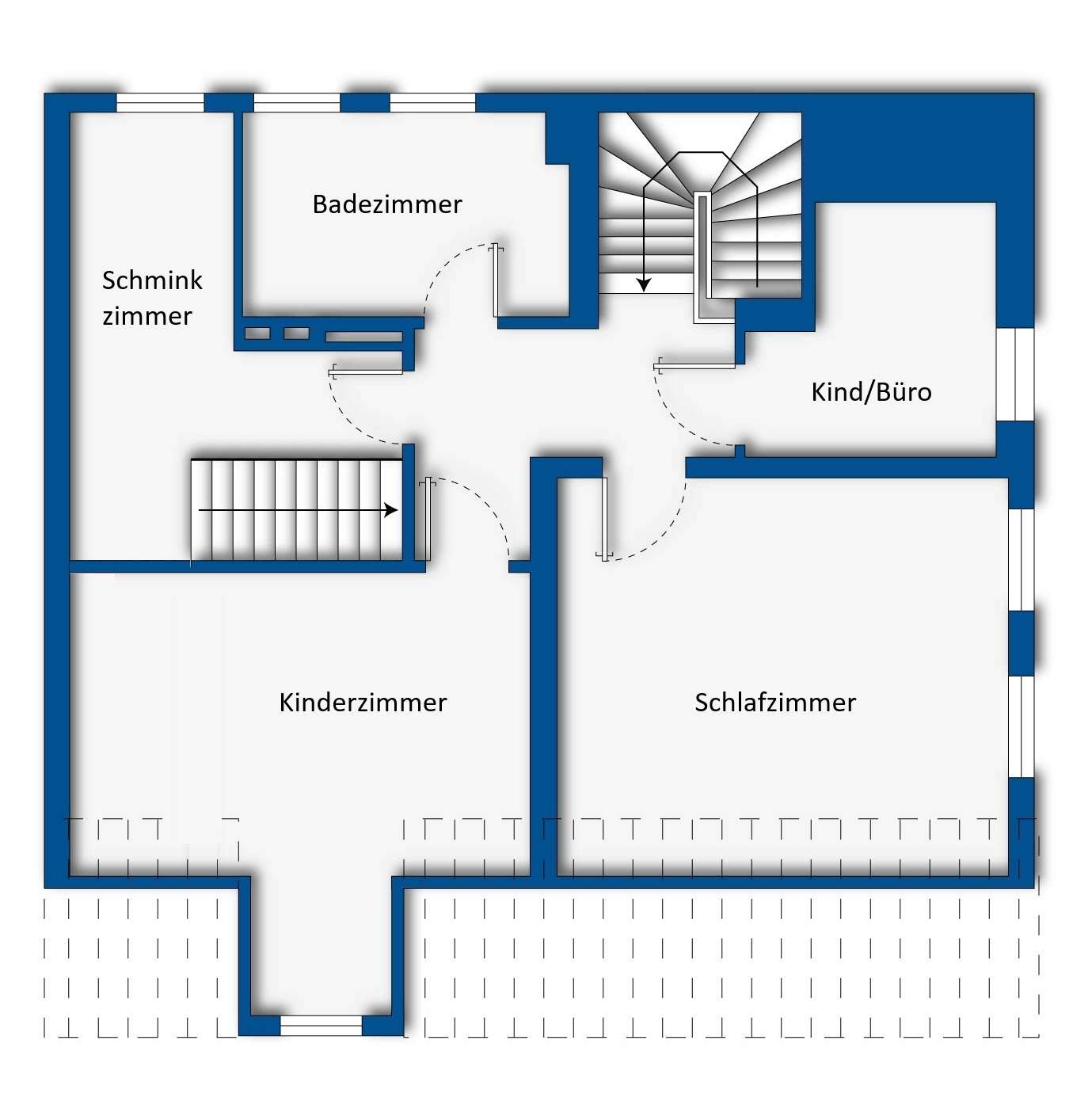 Grundrissskizze OG