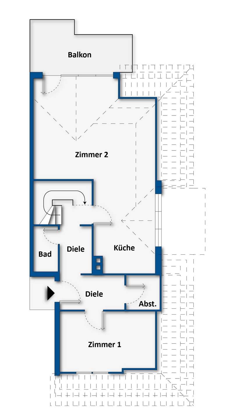 Grundriss Dachgeschoss
