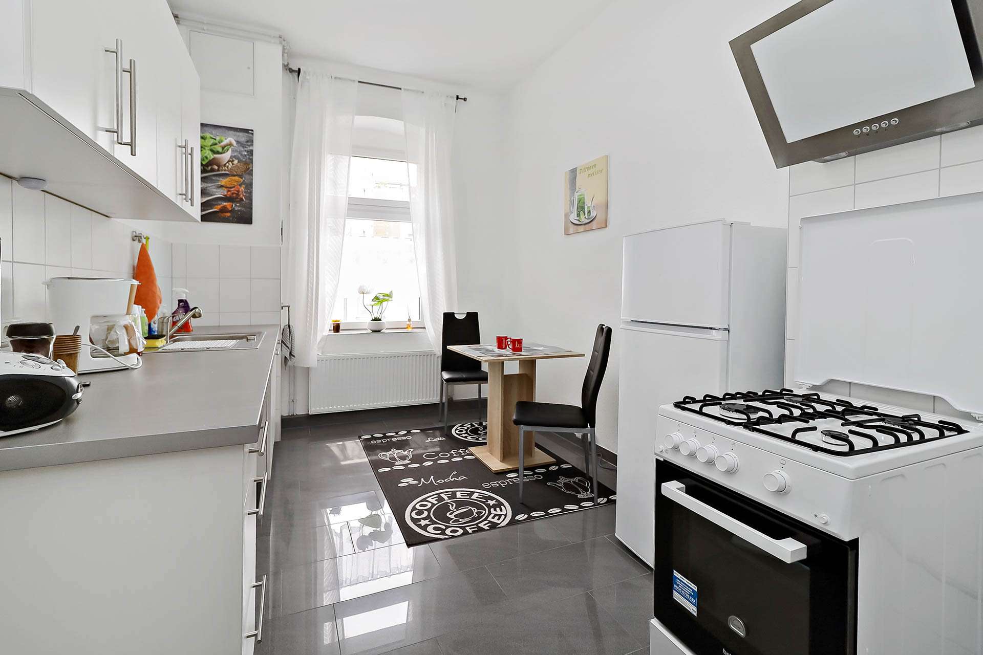 Küche Beispielwohnung