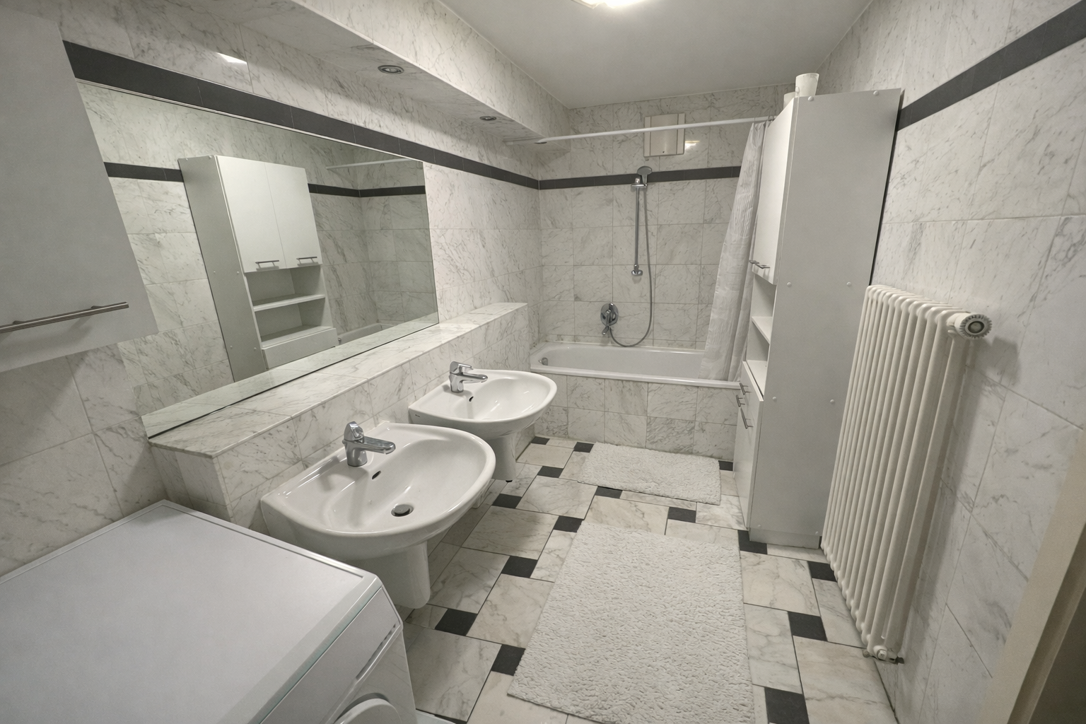 Visualisierung Badezimmer Wohnung EG/UG (KI)