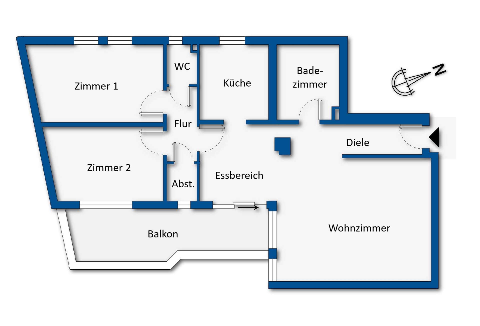 Grundrissskizze