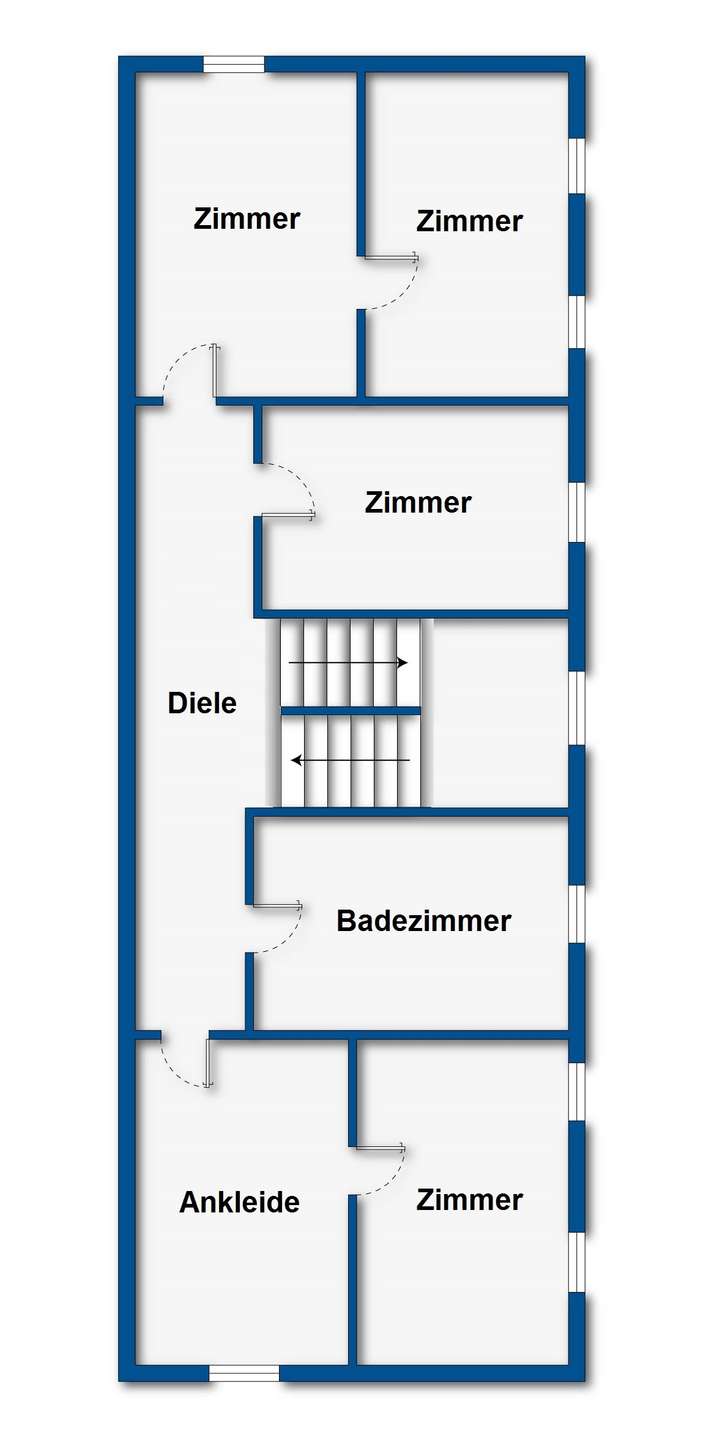 Grundrissskizze 2.OG