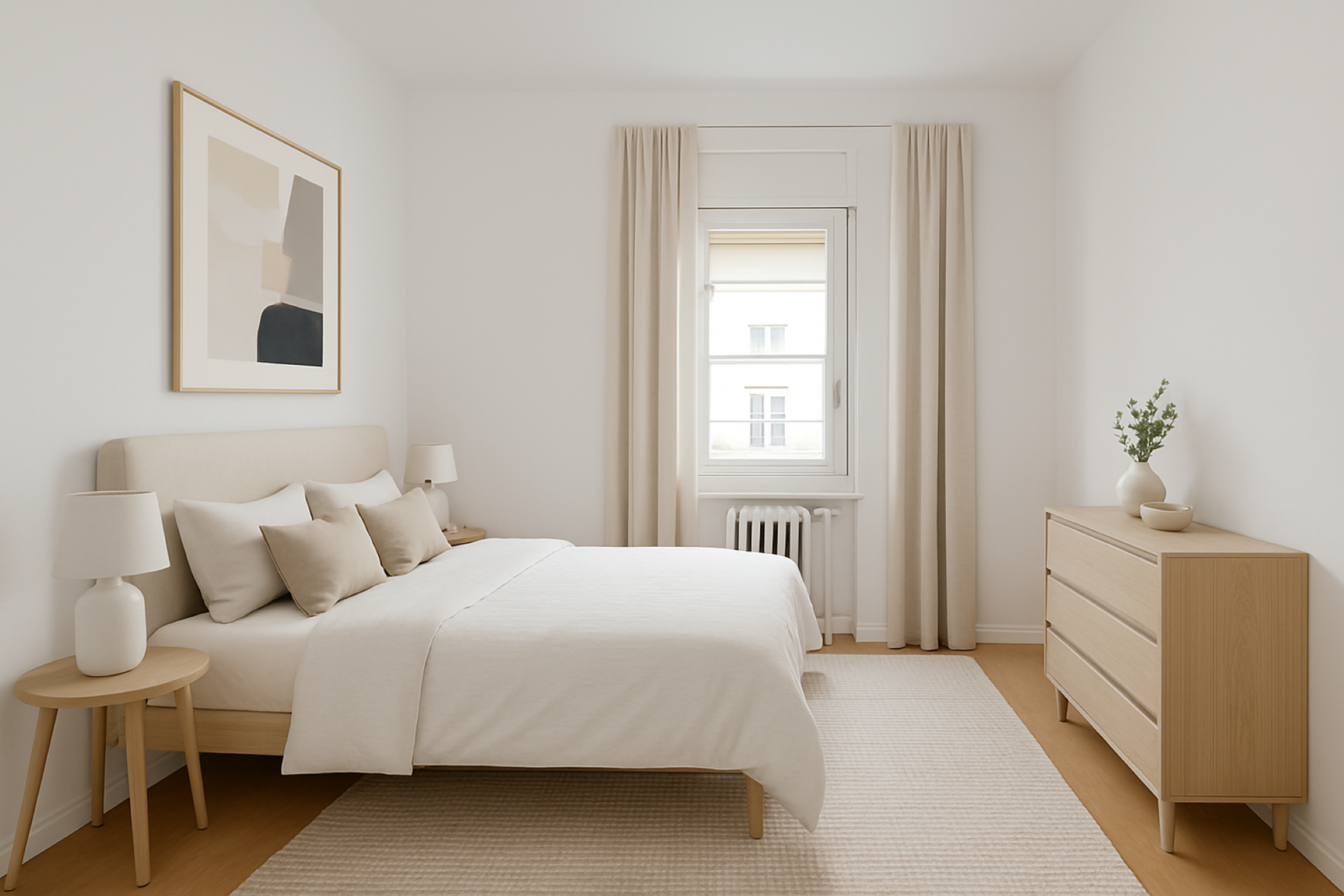 Visualisierungsbild Schlafzimmer