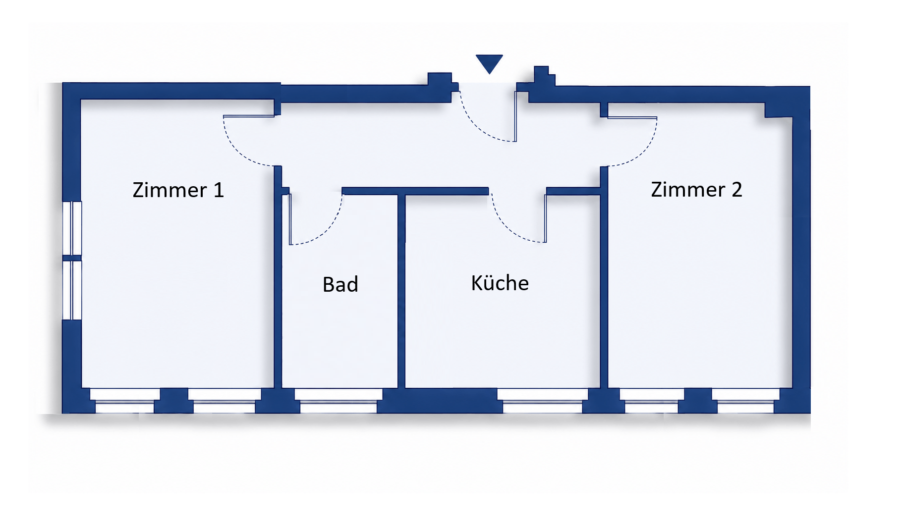 Grundrissskizze Whg. 59