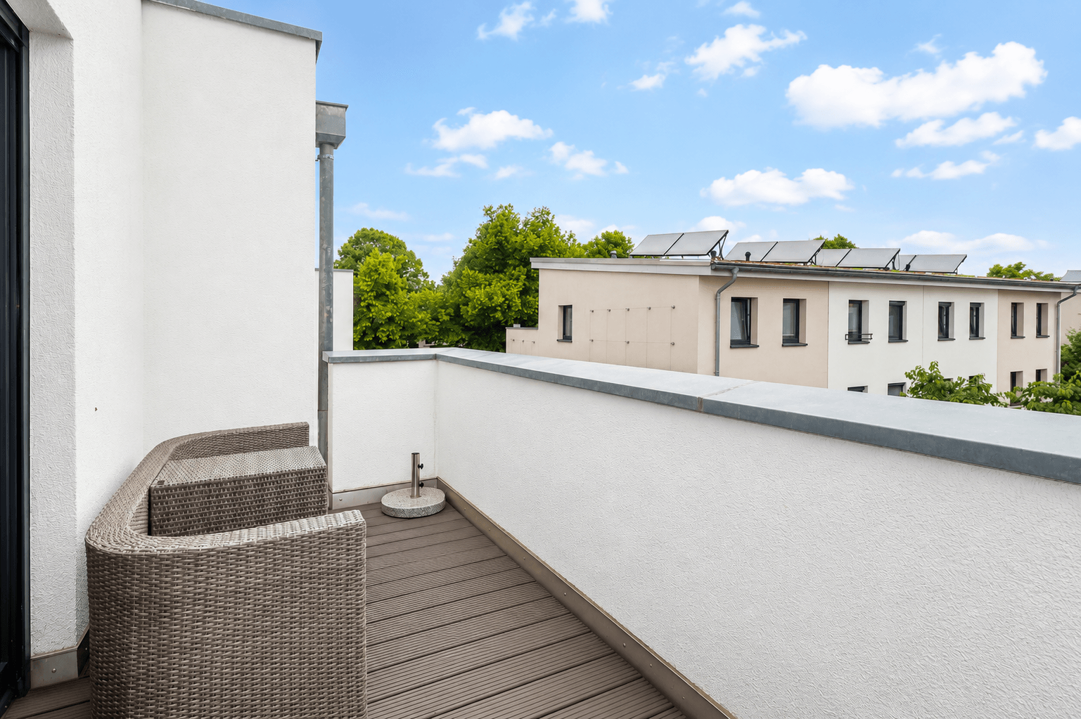 Dachterrasse DG