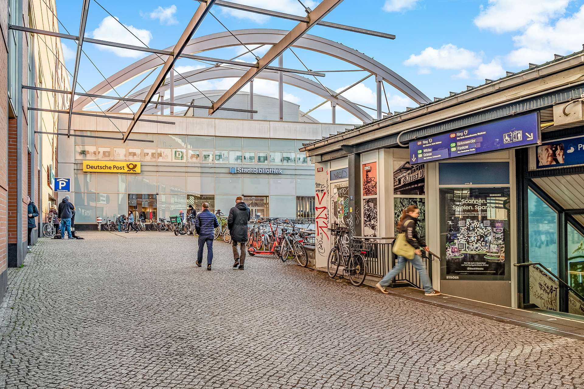 Am S Bahnhof Schönhauser Allee