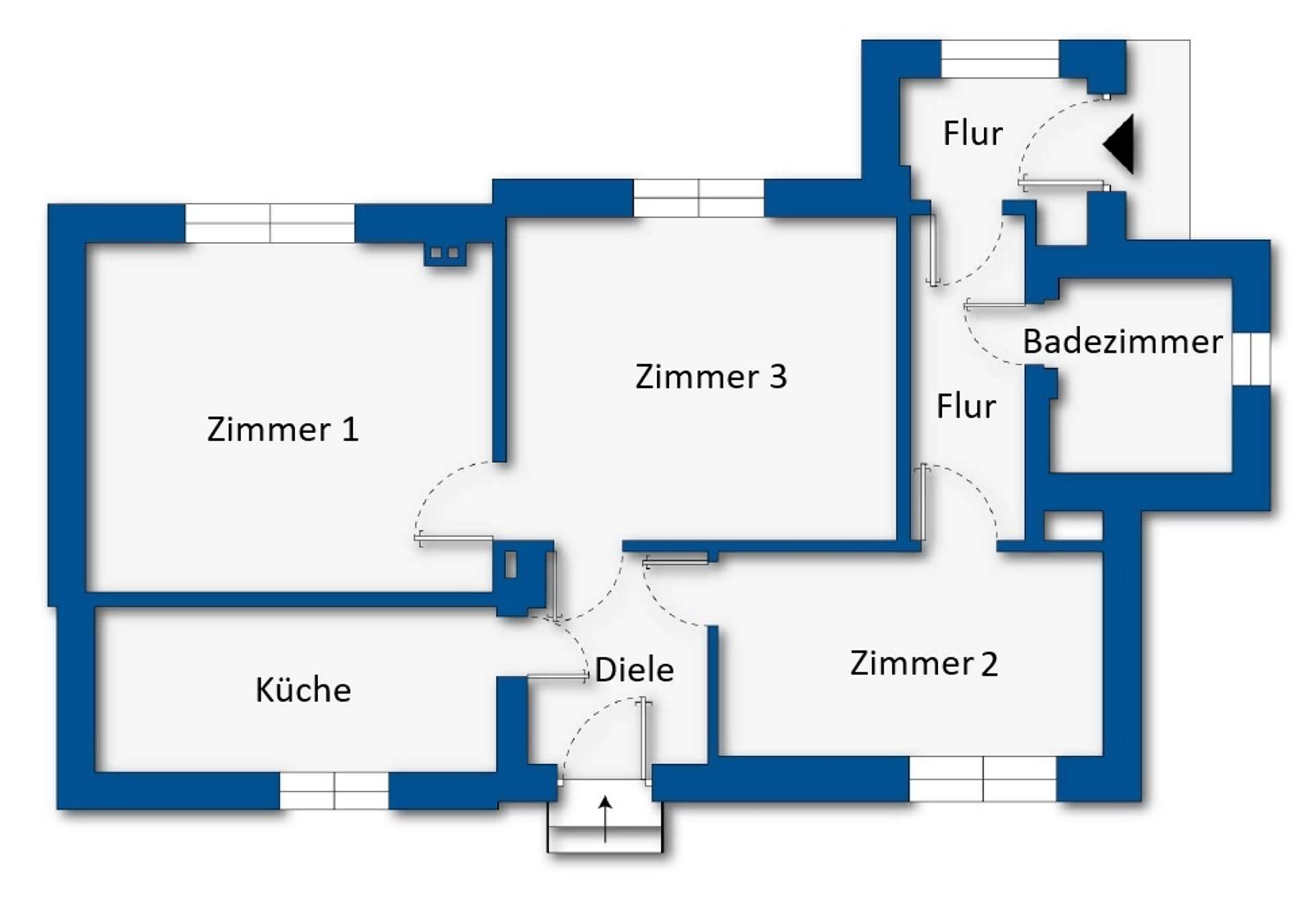 Grundrissskizze