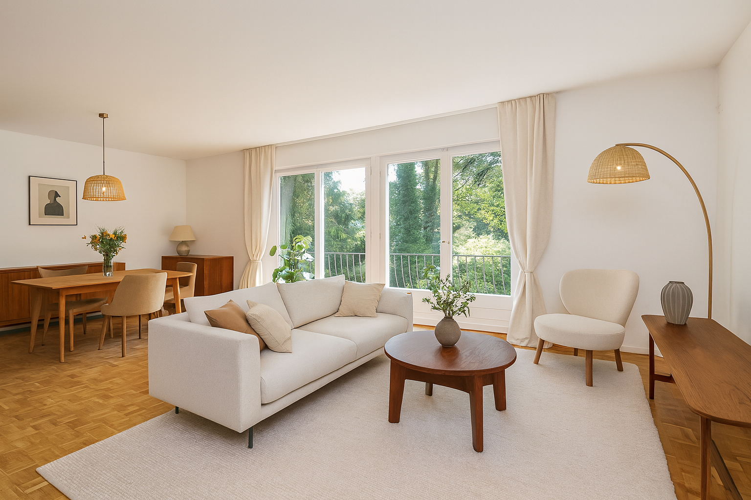 Wohnzimmer Visualisierung