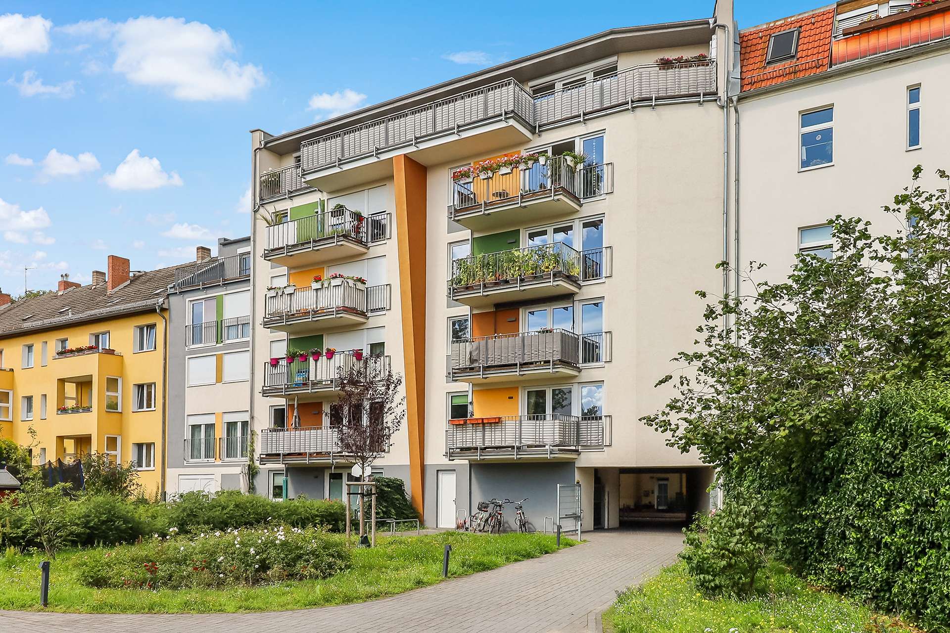 Hausrückansicht