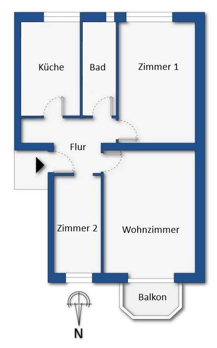 Grundrissskizze