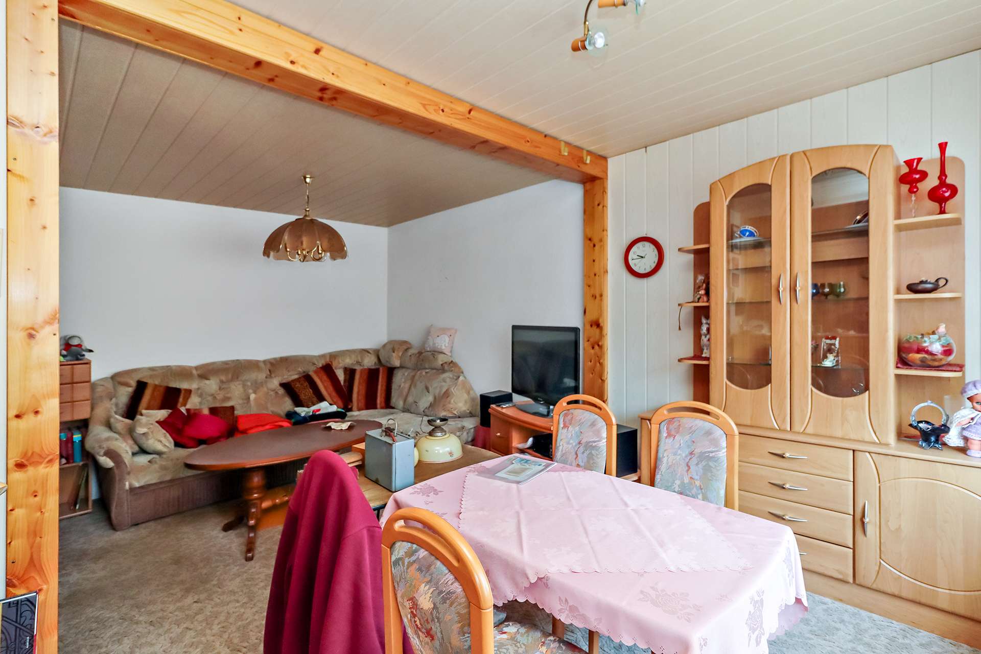 Bungalow Wohnbereich