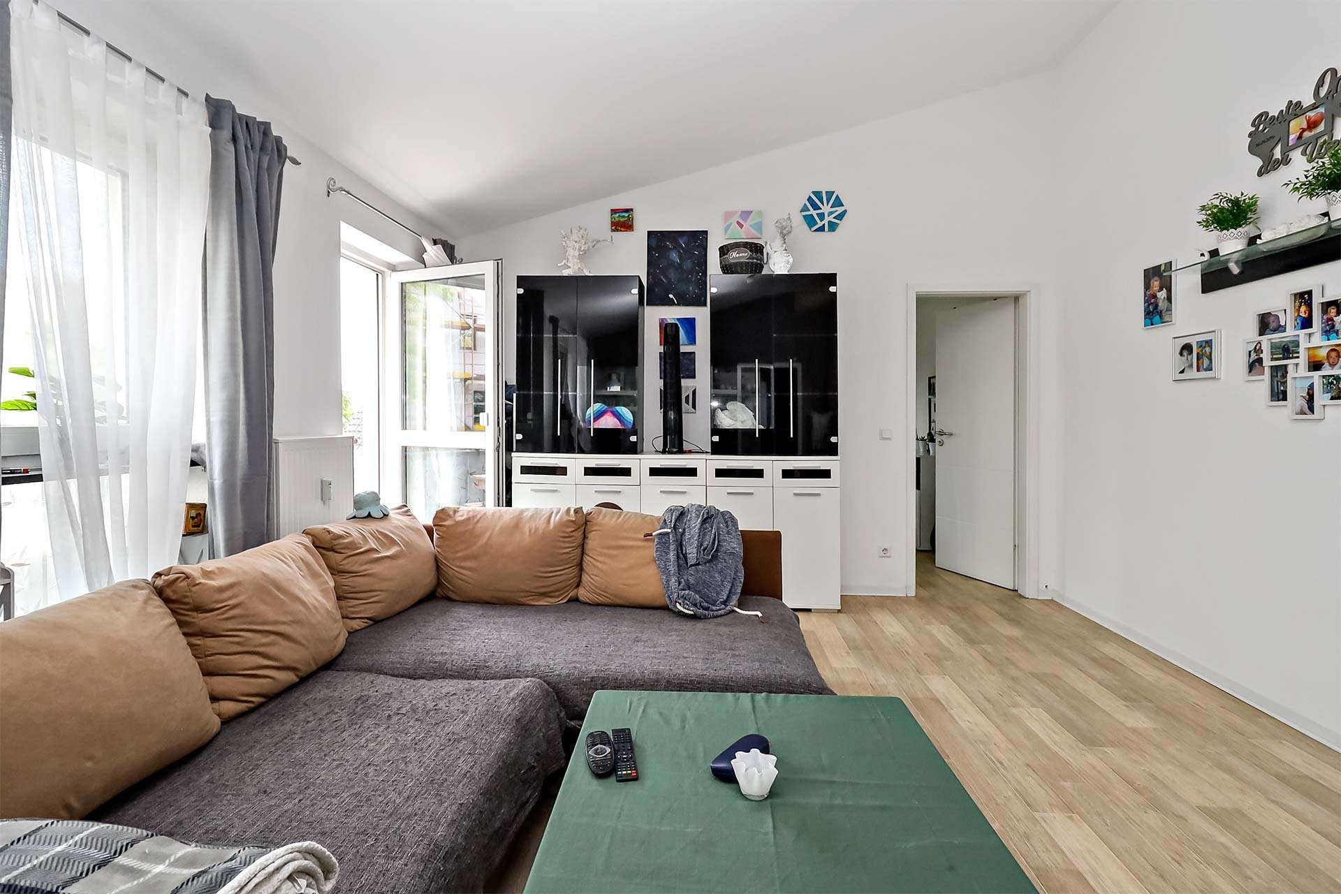 Wohnzimmer Wohnung Dachgeschoss