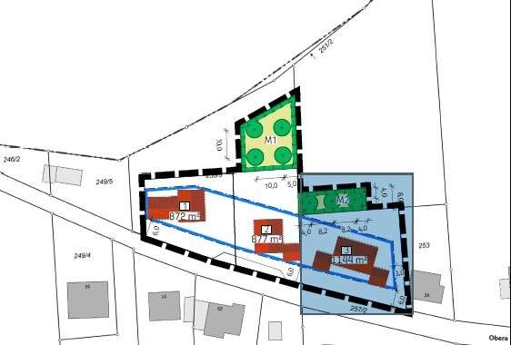 Auszug Lageplan Ergänzungssatzung Grundstück Nr. 3