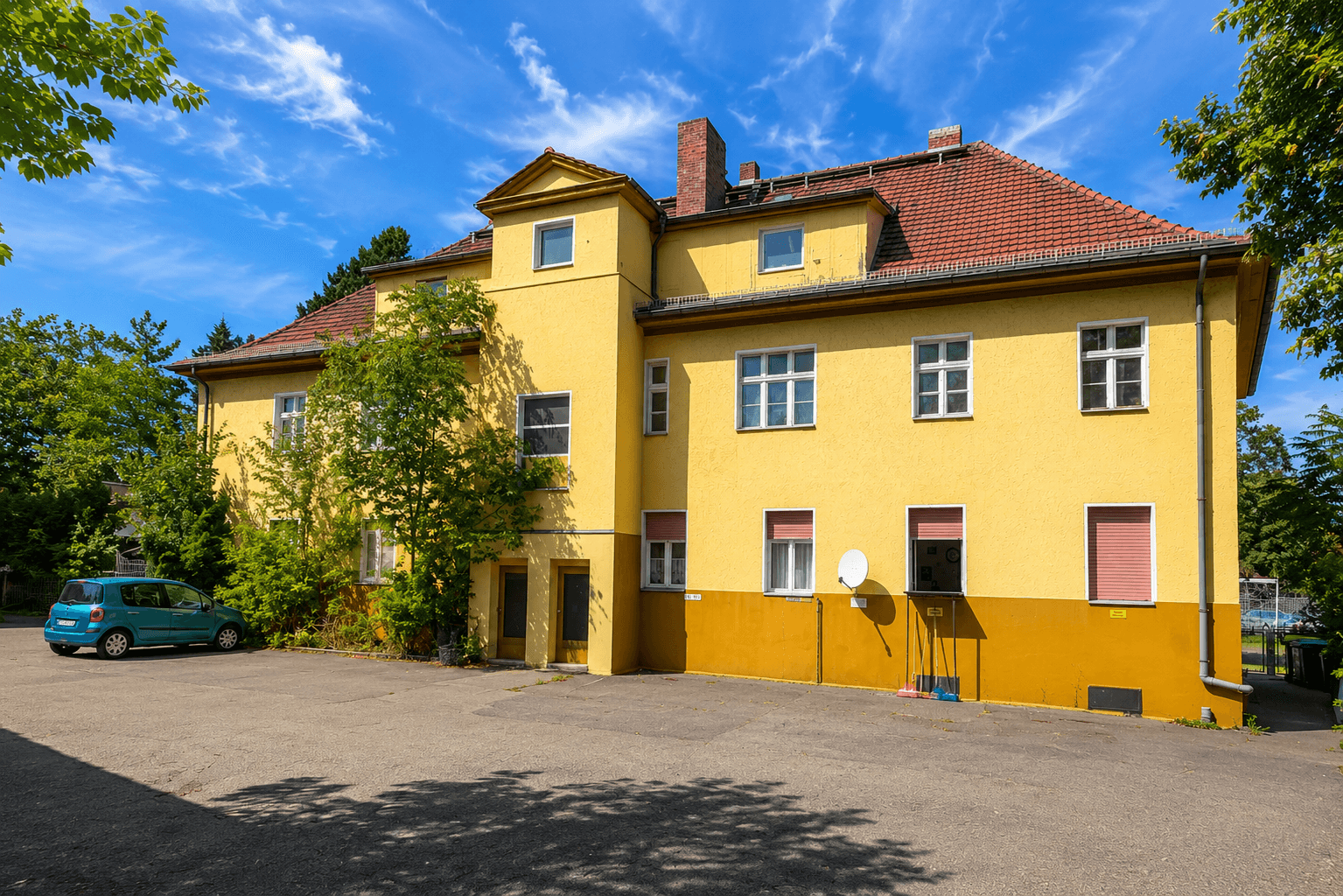 Hausrückansicht