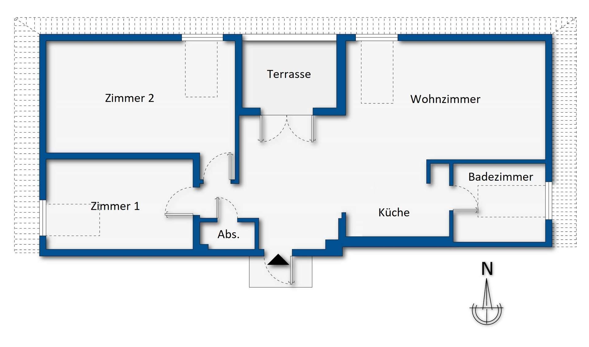 Grundrissskizze