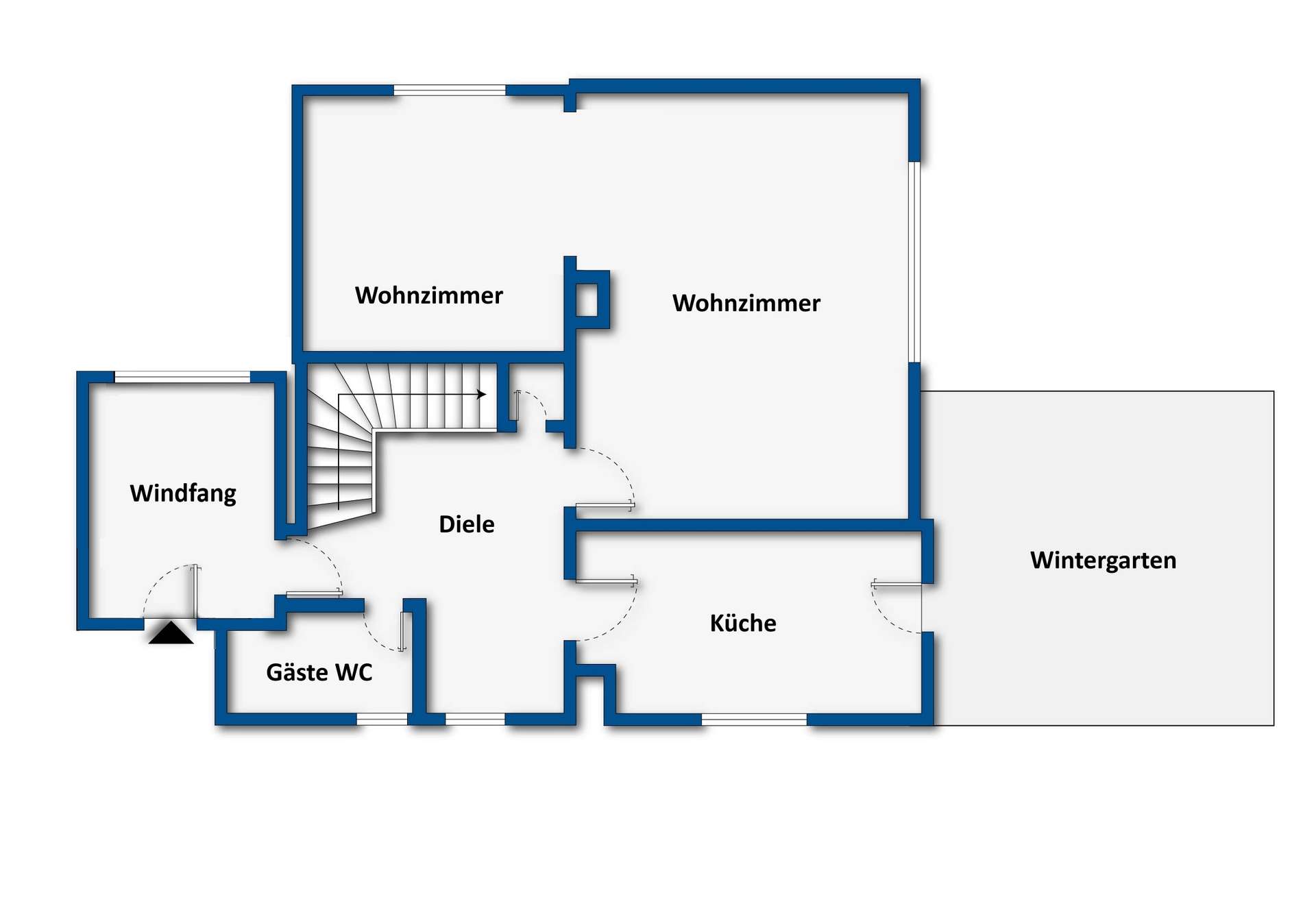 Grundrissskizze EG