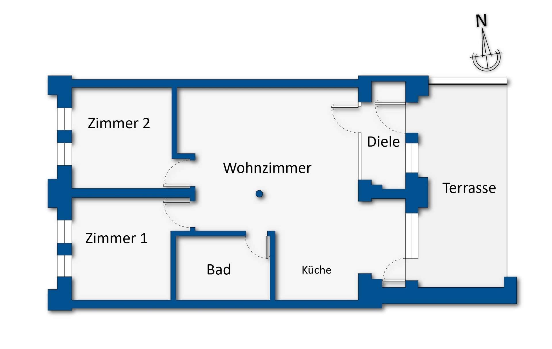 Grundrissskizze