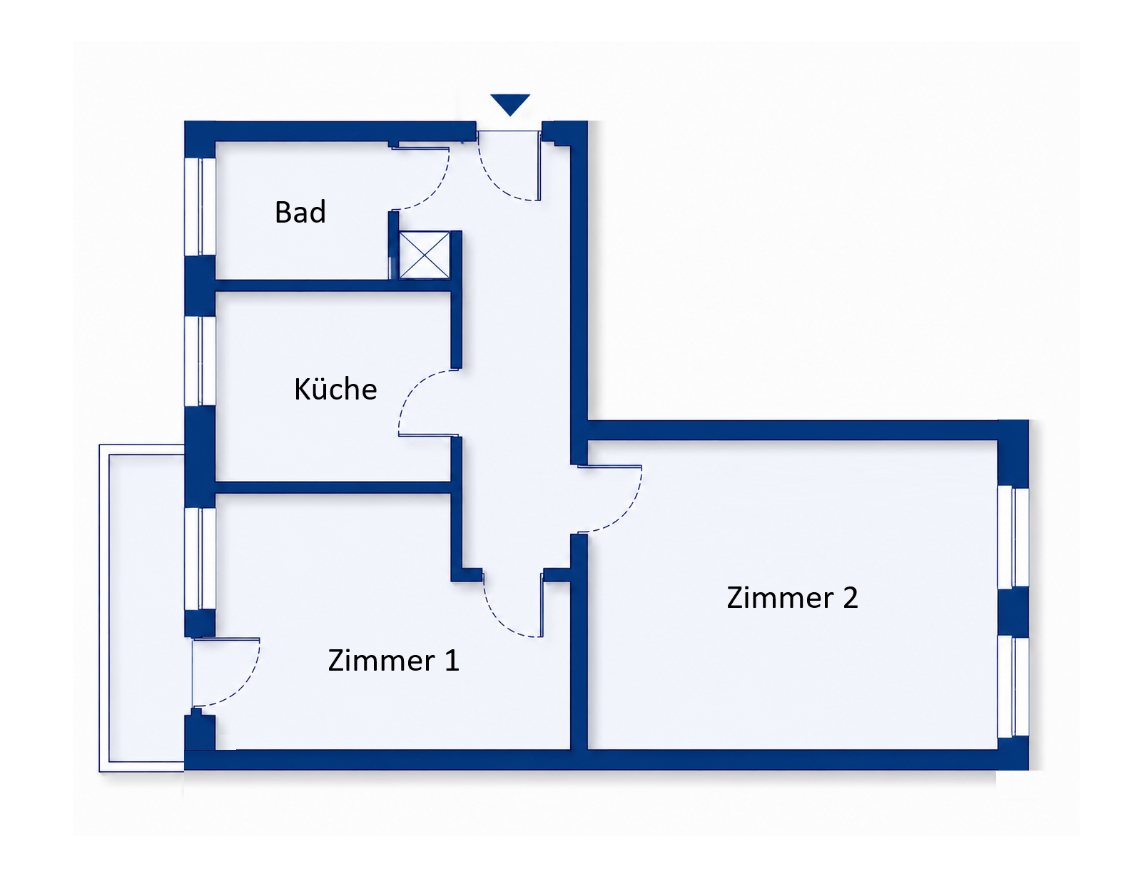 Grundrissskizze 