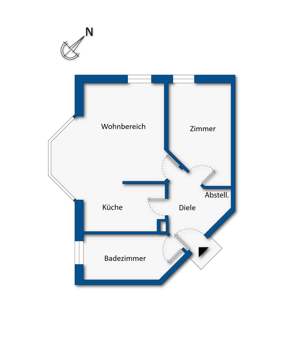 Grundrissskizze