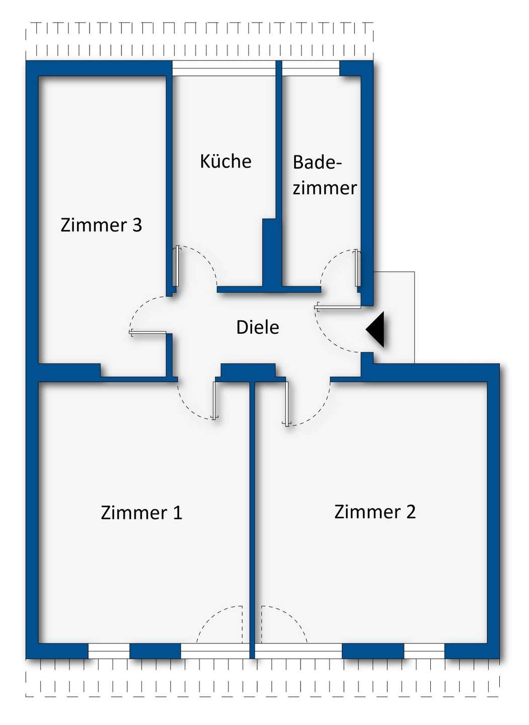 Grundrissskizze