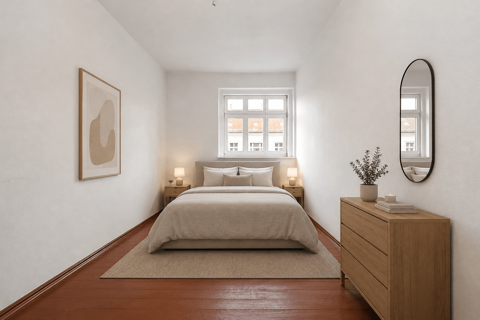 Schlafzimmer (KI generiert)
