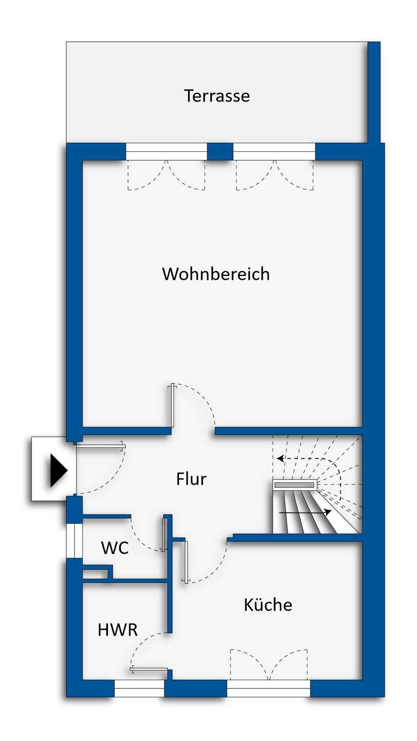 Grundriss Erdgeschoss