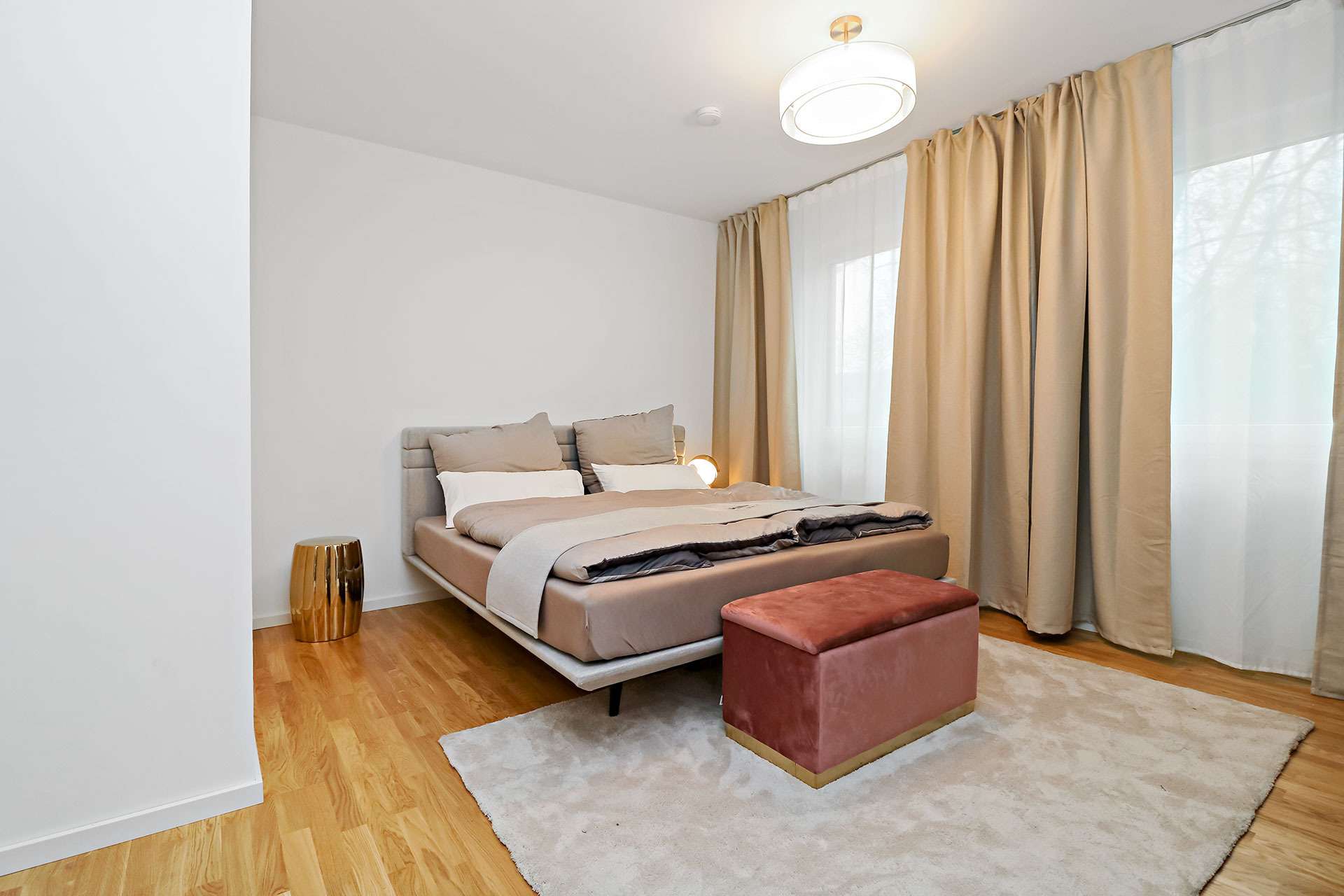 Möblierungsvorschlag Schlafzimmer