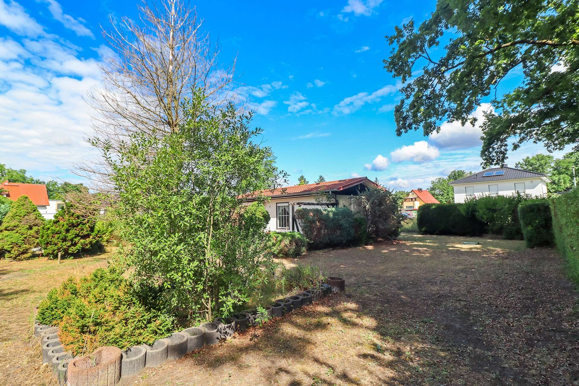 Blick Richtung Haus
