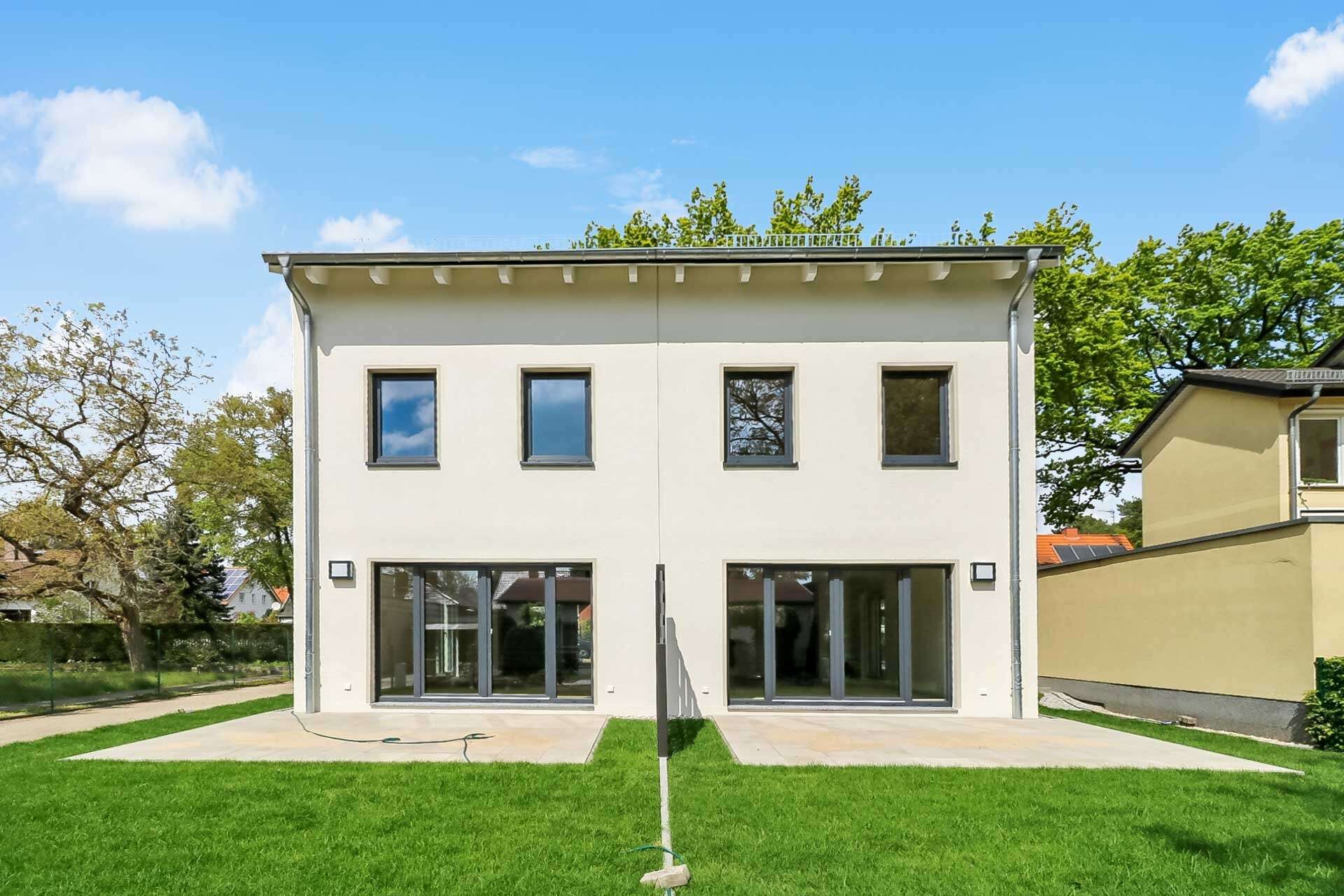 Hausrückansicht 