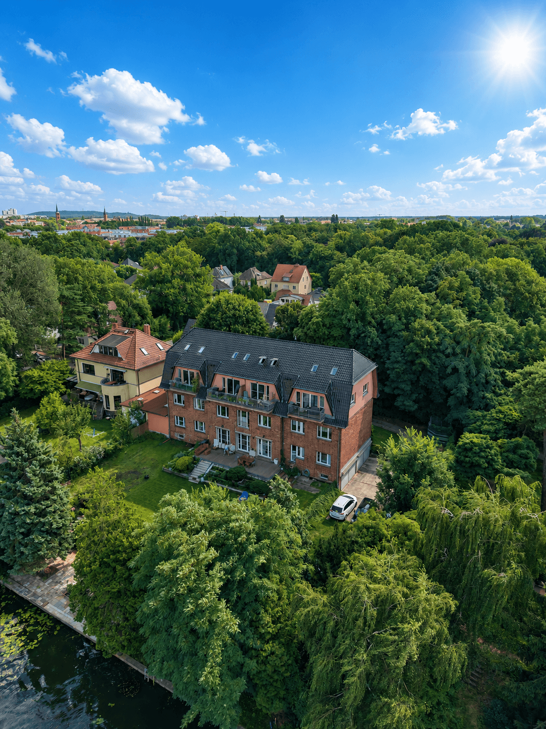 Luftbild Hausansicht