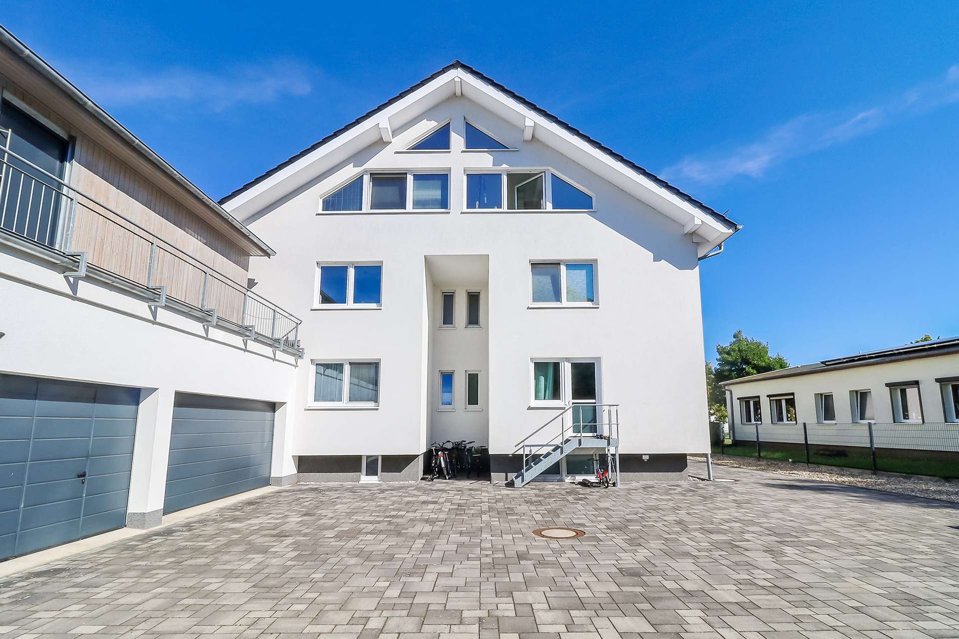 Hausrückansicht 