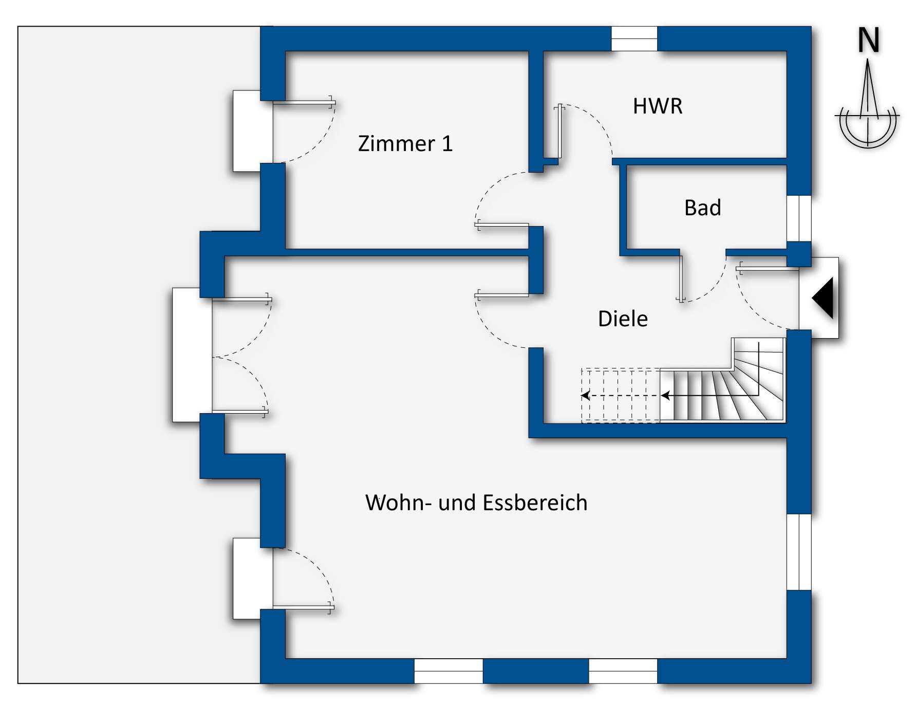 Grundriss Erdgeschoss