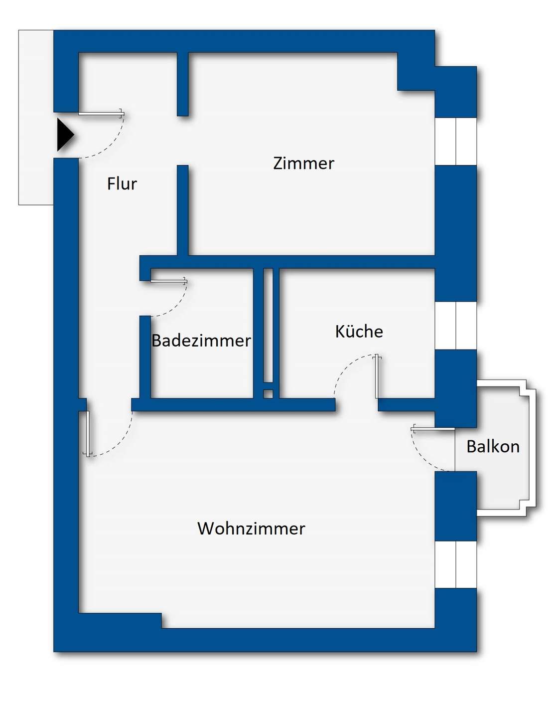 Grundrissskizze 