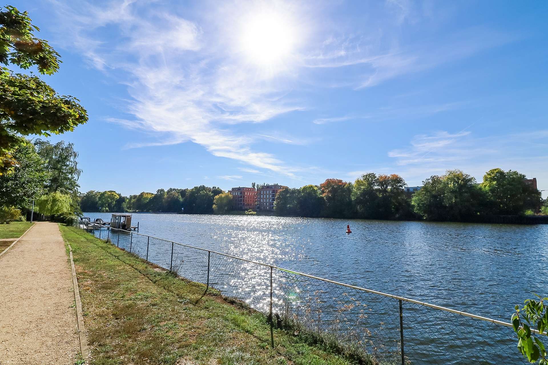 Blick auf die Spree