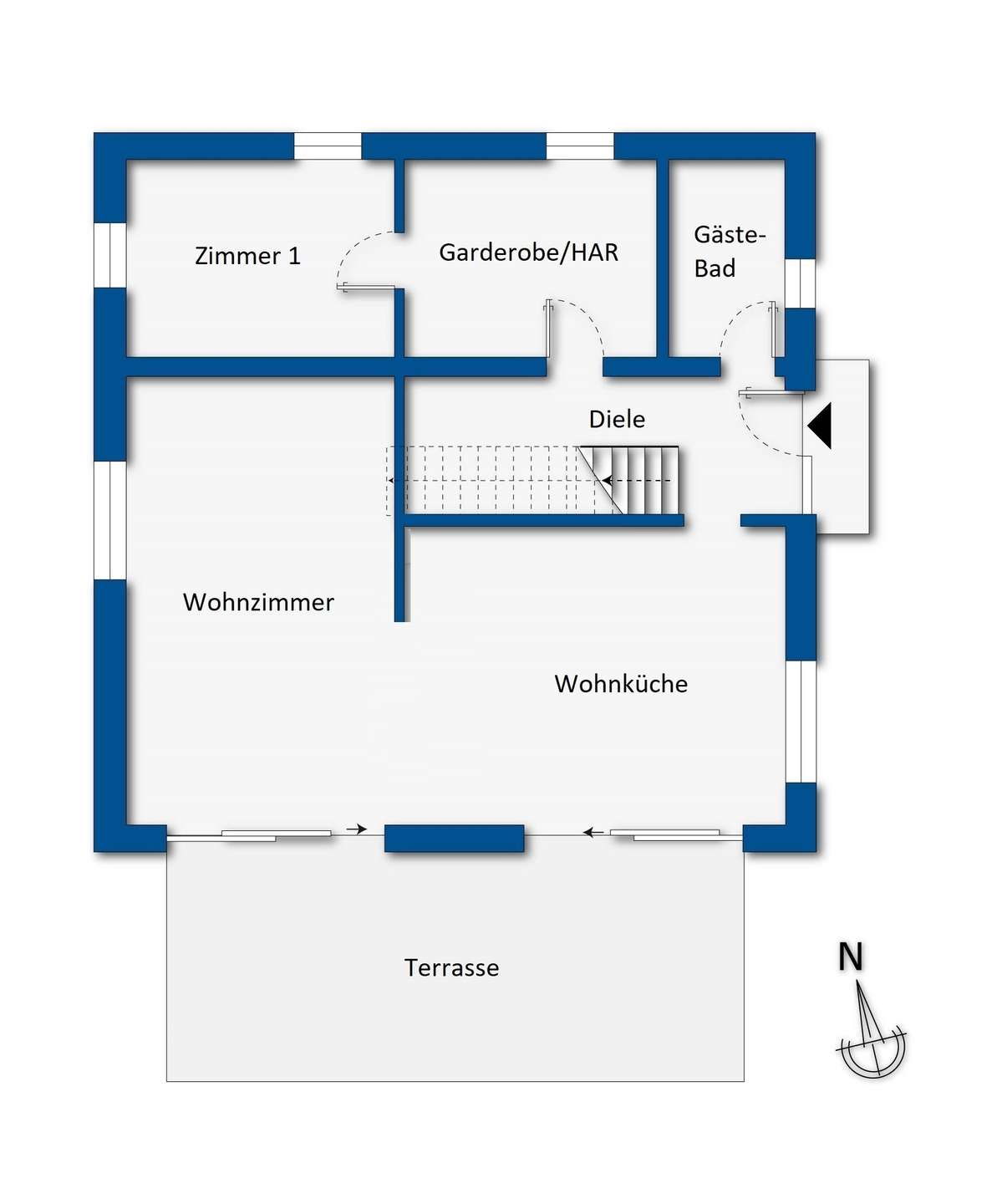 Grundriss Erdgeschoss