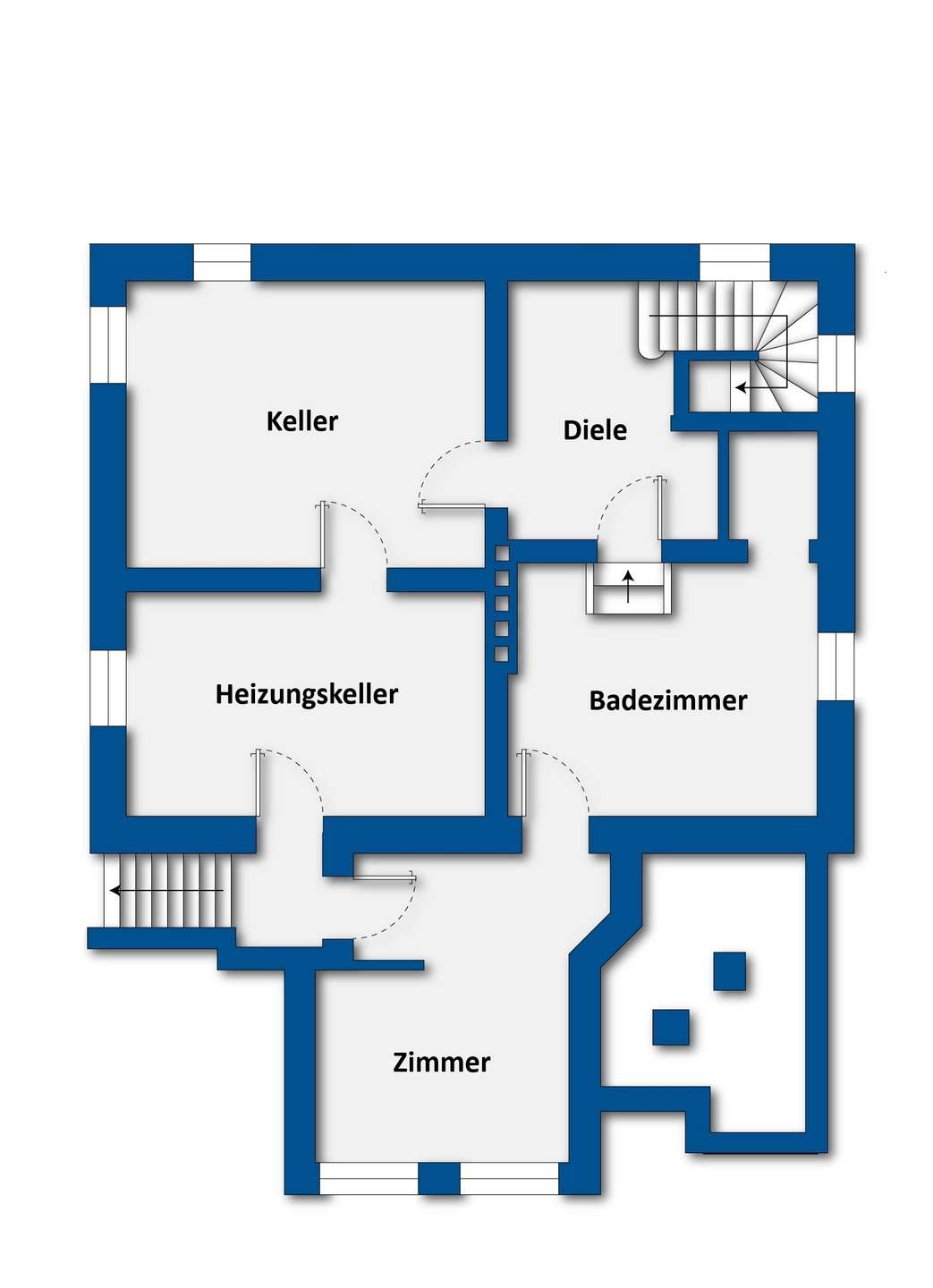 Grundriss Keller