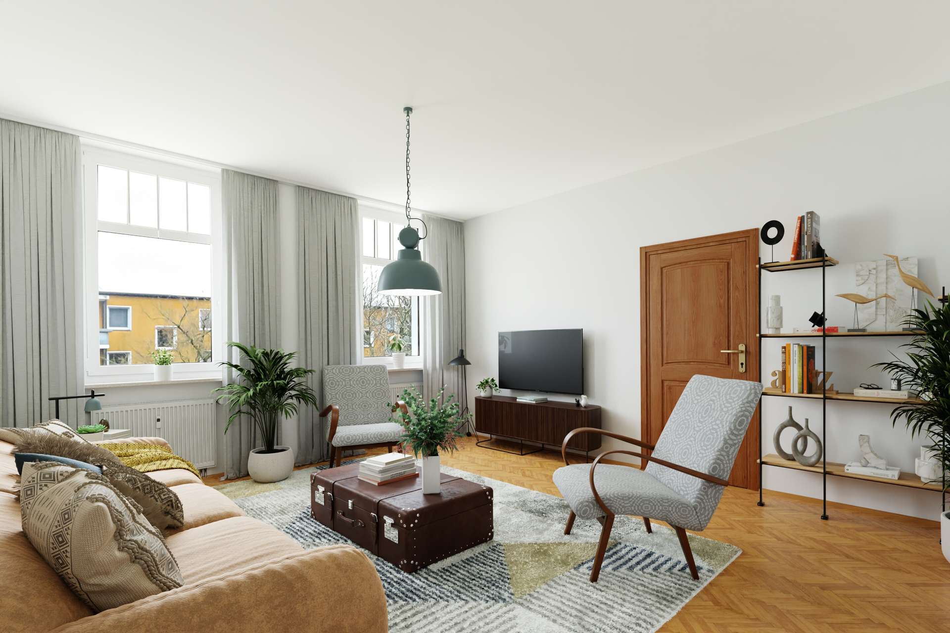 Möblierungsvorschlag  Wohnzimmer