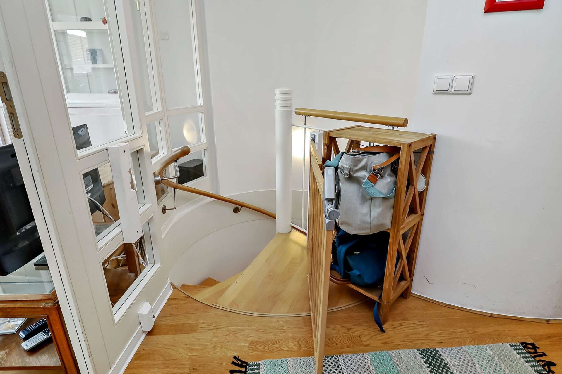 Holzwendeltreppe