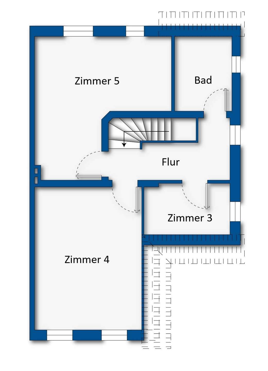 Grundriss Obergeschoss