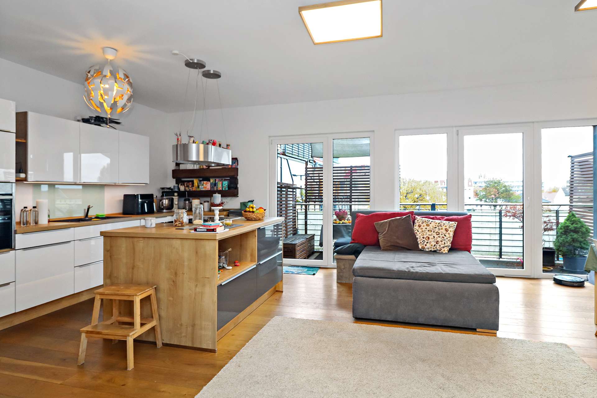 Küche / Wohnbereich
