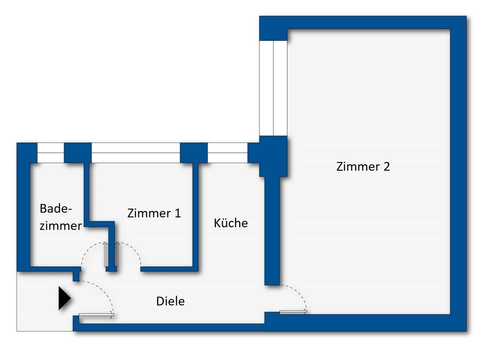 Grundrissskizze