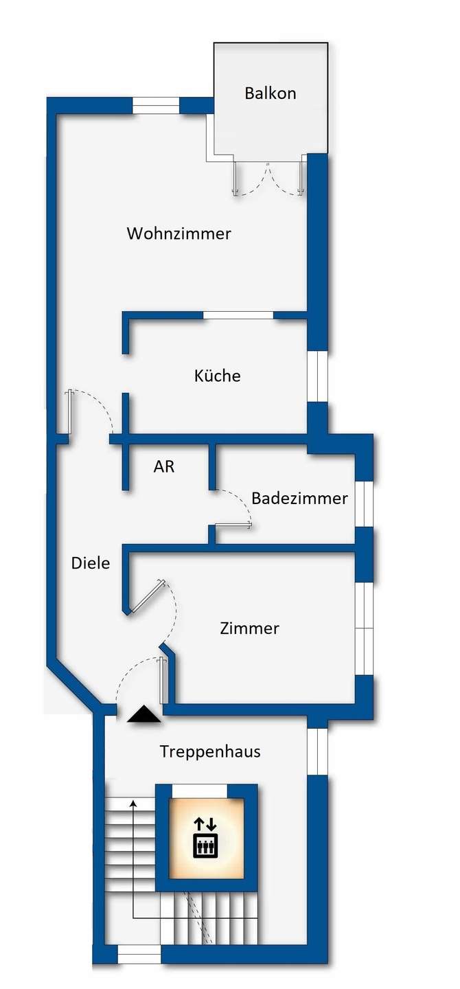 Grundrissskizze