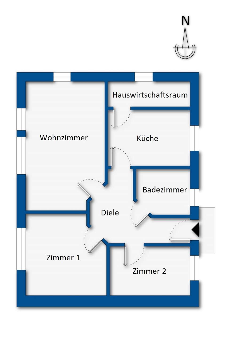 Grundrissskizze