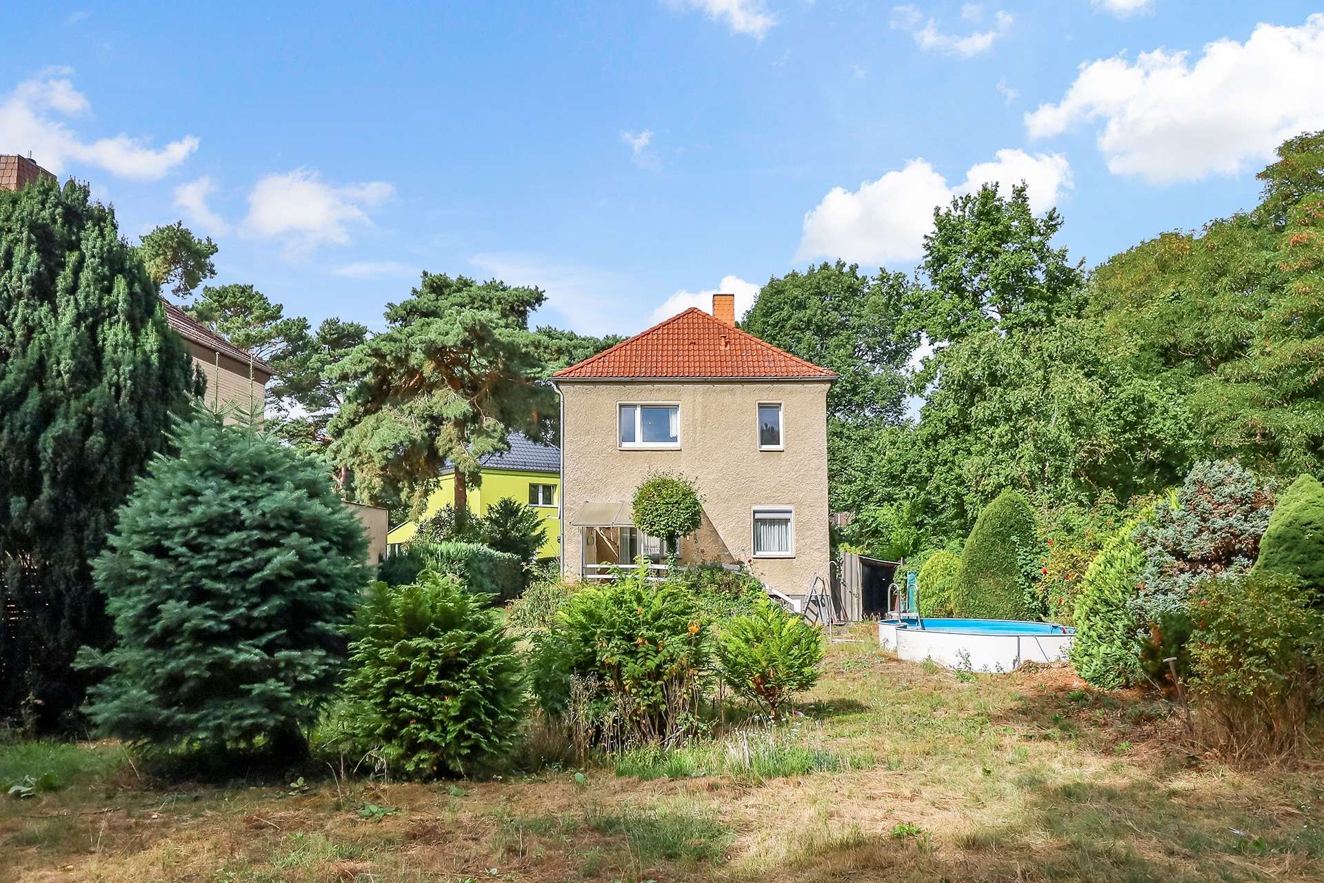 Hausrückansicht